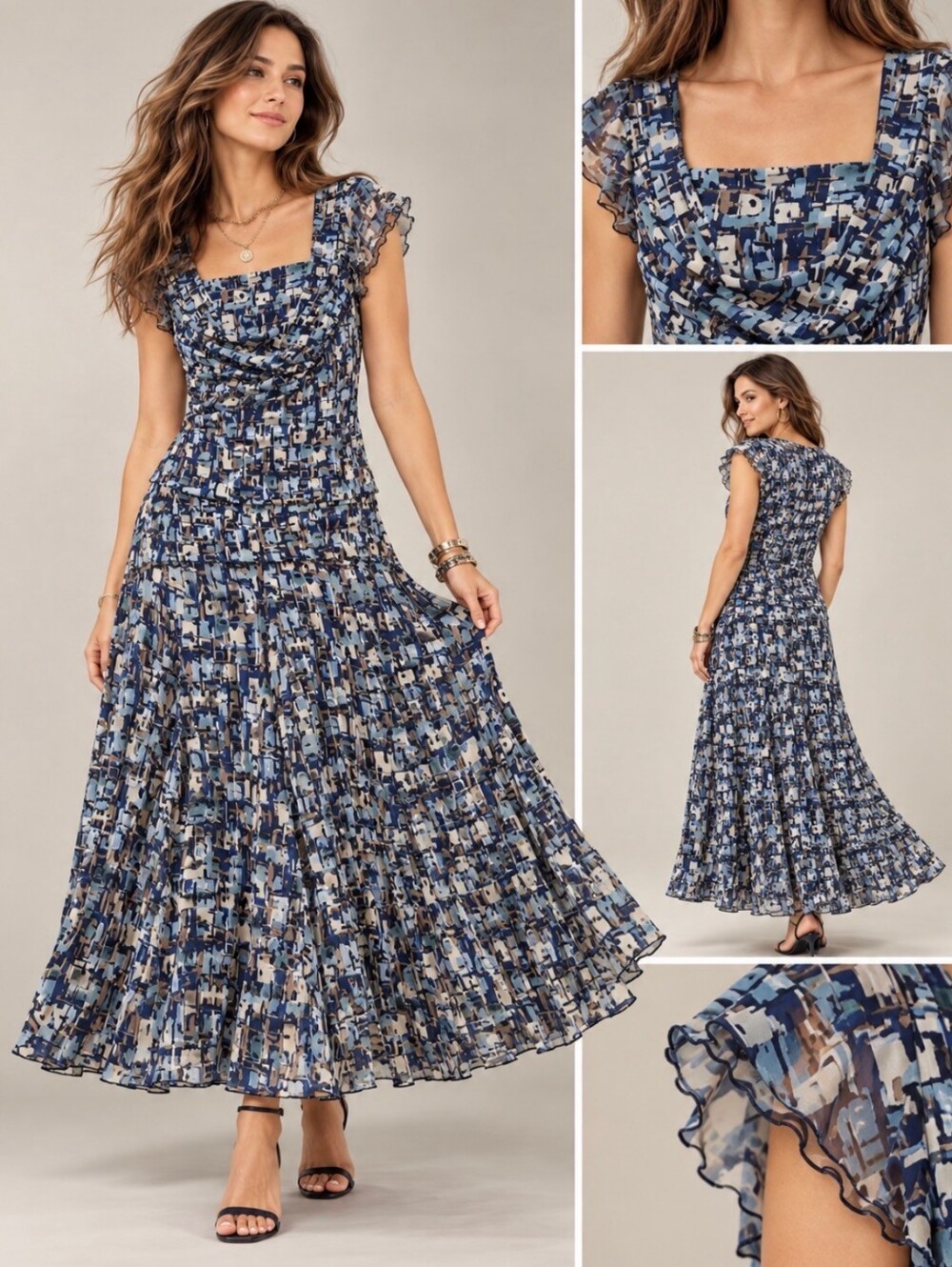 Vintage Emma James 2 Piece Skirt And Top Set